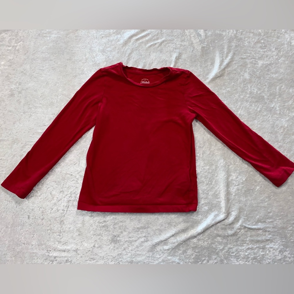 5/$20 Girls long sleeve shirt Red